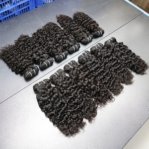 Siêu Đôi Rút Ra Trinh Nữ Nhân Tóc Bó Afro Phong Cách Việt Nam Nguyên Sóng Nước Tóc Được Sản Xuất Bởi Đôi <span class=keywords><strong>D</strong></span> Tóc - Product Image 1