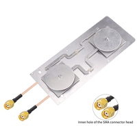 Módulo de Router Inalámbrico de Doble Banda 2.4G, Amplificador AP Bridge, Conectores Dobles, Antena Vertical de Alta Ganancia 12dBi, Panel de 2400-2500MHz
