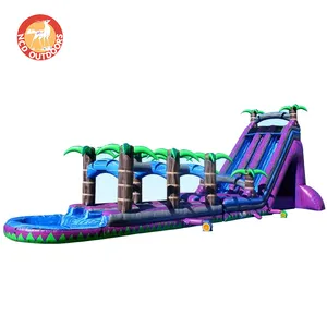 Trượt và trượt thả đá trượt nước Inflatable dành cho người lớn đôi Slide Inflatable cho thuyền 1000 ft N thành phố