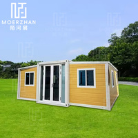 Maison Conteneur 3 Chambres Une Salle de Bain Luxe 20 40ft Maisons Conteneurs Pliables Préfabriquées à Vendre
