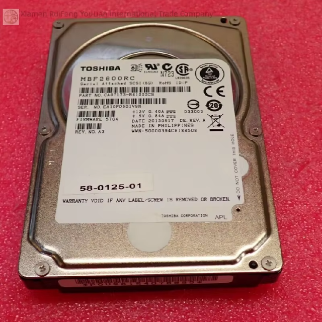 600gb 10k 2.5" Sas 6gb/s Hard Drive Hdd 58-0125-01 Ca07173-b41000wbrcs New Original Ready Stock Industrial Automation Pac