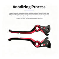 Leviers de frein et d'embrayage en aluminium CNC en gros, levier de guidon modifié pour accessoires de scooter électrique NIU