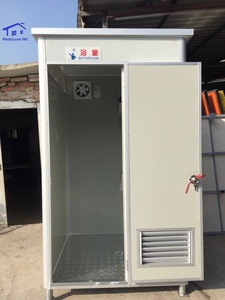 Outdoor Portable Toilet Movable Restroom Prefab Bathroom WC <b>Camping</b> Toilet Durable Public Toilet for Sale - Product Image 5