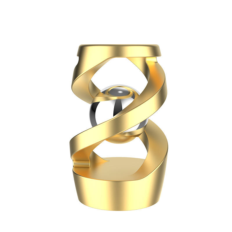 gyro gold+silver beads