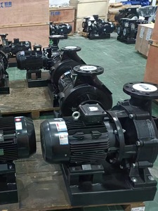 Pompe centrifuge verticale en ligne 125-315C-55 ISW 75HP 380V, monophasée, pour circulation et surpression d'eau - Product Image 3
