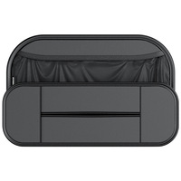 Nouvel Organisateur de Rangement pour Voiture, Sac de Rangement pour Sièges Arrière, Accessoire Intérieur Universel en Cuir, Style A, Fabriqué en Chine