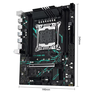 เมนบอร์ด Mechanic B9 X99 C612 รองรับ LGA2021-3 พร้อม NVME NGFF M.2 รองรับซีพียูซีรีส์ Xeon รองรับ DDR4 รองรับ LGA 2011-3 Soc - Product Image 6