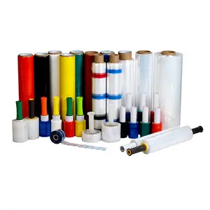 Materiale importato Jumbo roll Shrink Wrap pe film estensibile imballaggio rotolo di plastica pellicola protettiva pe