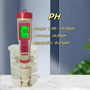 便携式数字四合一水质测试笔温度EC TDS <span class=keywords><strong>PH</strong></span>计高精度背光显示屏0-14.0pH 0-50 - Product Image 3