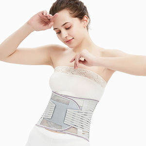 Cintura di supporto lombare traspirante uomo donna tutore lombare vita Trainer cintura Trimmer sollievo dal dolore Sciatica scoliosi - Product Image 4