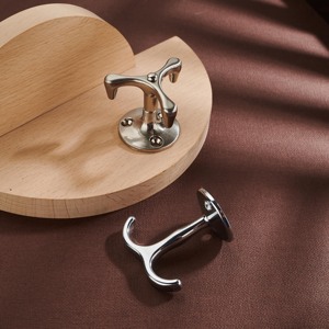 <span class=keywords><strong>Perchero</strong></span> de <span class=keywords><strong>Pared</strong></span> Metálico Akada, <span class=keywords><strong>Perchero</strong></span> Doble para Abrigos y Sombreros - Product Image 6