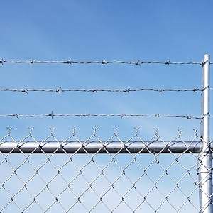 250m 500m par rouleau fil <span class=keywords><strong>barbelé</strong></span> de prison à bas <span class=keywords><strong>prix</strong></span> fil de fer <span class=keywords><strong>barbelé</strong></span> galvanisé à chaud électrique - Product Image 5