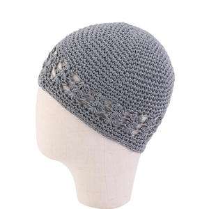 قبعة <span class=keywords><strong>Kufi</strong></span> للبيع بالجملة للرجال قبعة <span class=keywords><strong>Kufi</strong></span> متماسكة قبعة الكروشيه قبعة جمجمة للطفل - Product Image 3