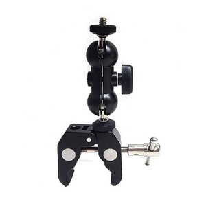 Accessoires photo Takenoken : <span class=keywords><strong>Super</strong></span> pince griffe de crabe en aluminium et bras magique à double rotule pour moniteurs LCD - Product Image 3