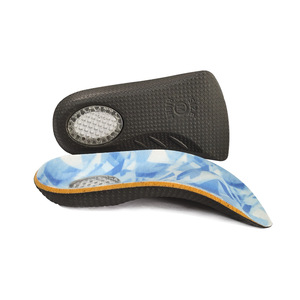Semelles orthopédiques unisexe en EVA pour pieds plats, jambes en X/O, demi-semelles correctrices pour voûtes plantaires tombantes - Product Image 1
