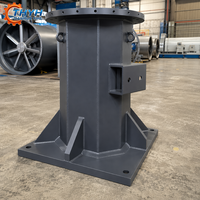 Geschweißte Axialventilator-Stützsockel-Baugruppe |   Epoxidbeschichtet |   Q345/Q355 Stahl |   ISO 9001 CE |   Für Industrielle Belüftungsanlagen