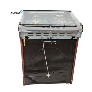 Cuisinière Xunda Promotion Acier Inoxydable Quatre Brûleurs Gaz et Électrique <span class=keywords><strong>avec</strong></span> <span class=keywords><strong>Four</strong></span> et Grill Autonome Classe A Économe en Énergie - Product Image 4
