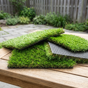 Luxury Soft Durable Waterproof Artificial Grass Turf Roll Indoor/<b>Outdoor</b> Garden Landscaping Green Space Playground Sports Ground - Product Image 3