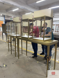 Tủ Trưng Bày Trang Sức Phong Cách Hiện Đại Tùy Chỉnh Tủ Trưng Bày Trang Sức Hộp Trưng Bày Kính Trang Sức - Product Image 5