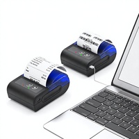 Mini Impresora Térmica de Alta Velocidad 90mm/s, 58mm, sin Tinta, para Windows, iOS, Android, Tablet PC y Sistema Informático