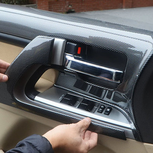 Yifeng - Piezas Interiores de Alta Calidad para Puertas y Asientos, Resistentes al Desgaste y al Agua, con Patrón de Fibra de Carbono ABS, OEM - Product Image 1