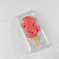Moule en silicone créatif pour crème glacée hippocampe-Parfait pour les accessoires de cuisine et le gâteau mousse de sucettes glacées maison