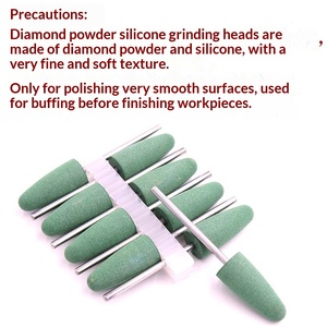 Testine Abrasive in <span class=keywords><strong>Silicone</strong></span> e Gomma, Strumento per Lucidatura Dentale a Forma di Ago, Levigatura e Lucidatura - Product Image 4