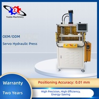 Presse à chaud pour le moulage de circuits imprimés à haute efficacité, machine de pliage hydraulique CNC, presse hydraulique servo, machine de formage de tuyaux hydraulique