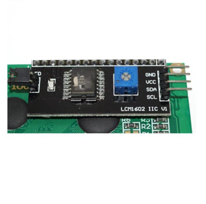 Горячая доступная 2020 1602 LCD 2*16 дисплей экран I2C Модуль желтый зеленый свет - Product Image 2