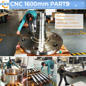 Tùy chỉnh CNC gia công phay máy móc chế tạo dịch vụ quay phay kim loại chính xác tùy chỉnh phía trước tường trục trung tâm - Product Image 3