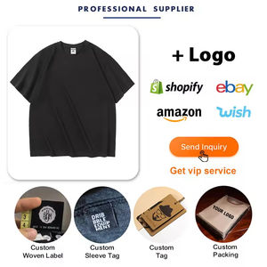 <span class=keywords><strong>T</strong></span>-shirts 100% coton 280 grammes coupe ample imprimés couleur personnalisée grammage matière grande taille poids lourd streetwear homme - Product Image 4