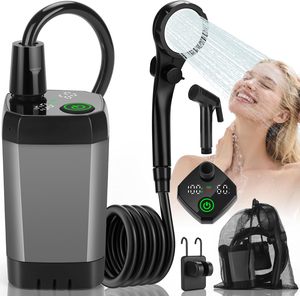 6000mAh Electric Camping Pump Rechargeable Portable <b>Hand</b> <b>Shower</b> Head for Outdoor Camping Bathing Water - Product Image 1
