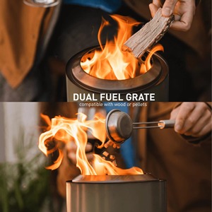 Cheminée <span class=keywords><strong>portable</strong></span> en acier inoxydable pour table de jardin, sans fumée, pour intérieur/extérieur, idéale pour barbecue et table de feu - Vente en gros - Product Image 5