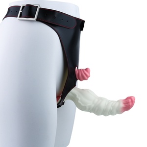Arnés de Cuero CITYFUN con Dildo Vibrador para Estimulación, Juguetes Sexuales para Lesbianas, Dildo Usable, Tapón Anal para Parejas - Product Image 5