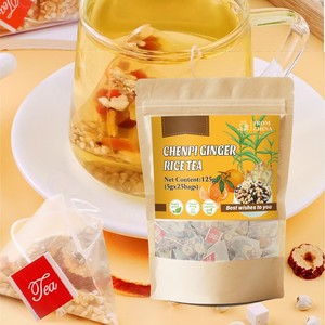 <span class=keywords><strong>Tisane</strong></span> all'ingrosso di Zenzero e Chenpi in Bustine: Tè alle Erbe Naturale Riscaldante <span class=keywords><strong>per</strong></span> <span class=keywords><strong>il</strong></span> Benessere Autunnale e Invernale, Dissipante del Freddo e che Supporta l'Immunità - Product Image 4