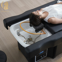 Tempat Tidur Pijat Thailand Multifungsi Chuque dengan Sandaran Elektrik, Kursi Perawatan Kaki, Tempat Keramas, dan Tempat Keramas Hidroterapi Kepala