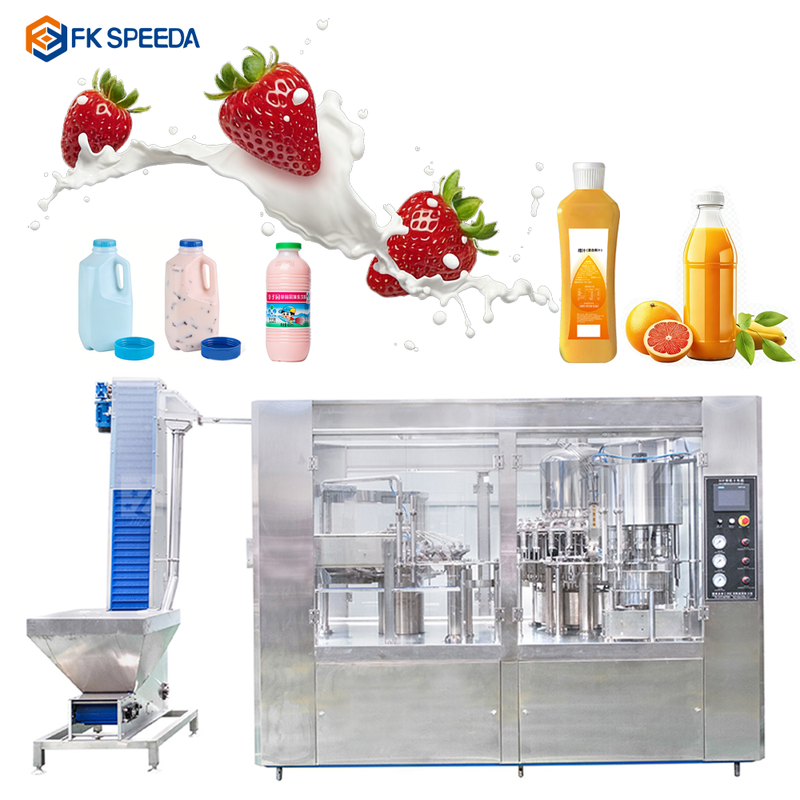 Commercial Juice Production Line Hot Filling
