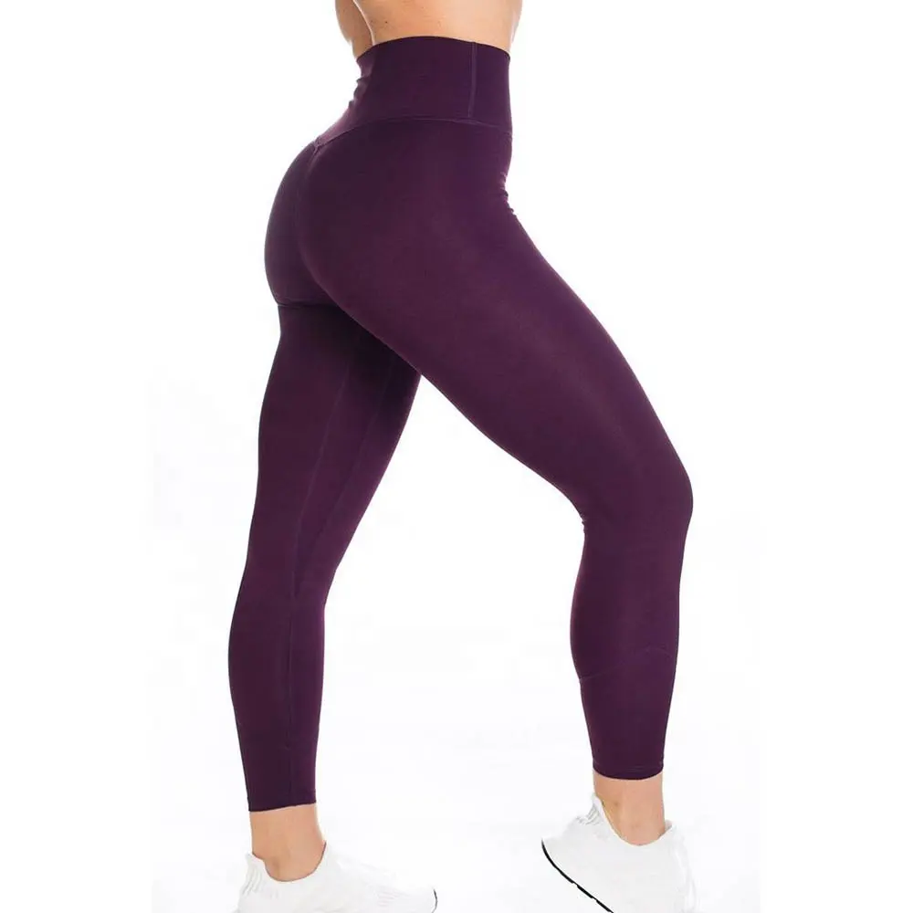 Hohe Taille Workout Leggings Gym Sport Aktive Yoga Hosen