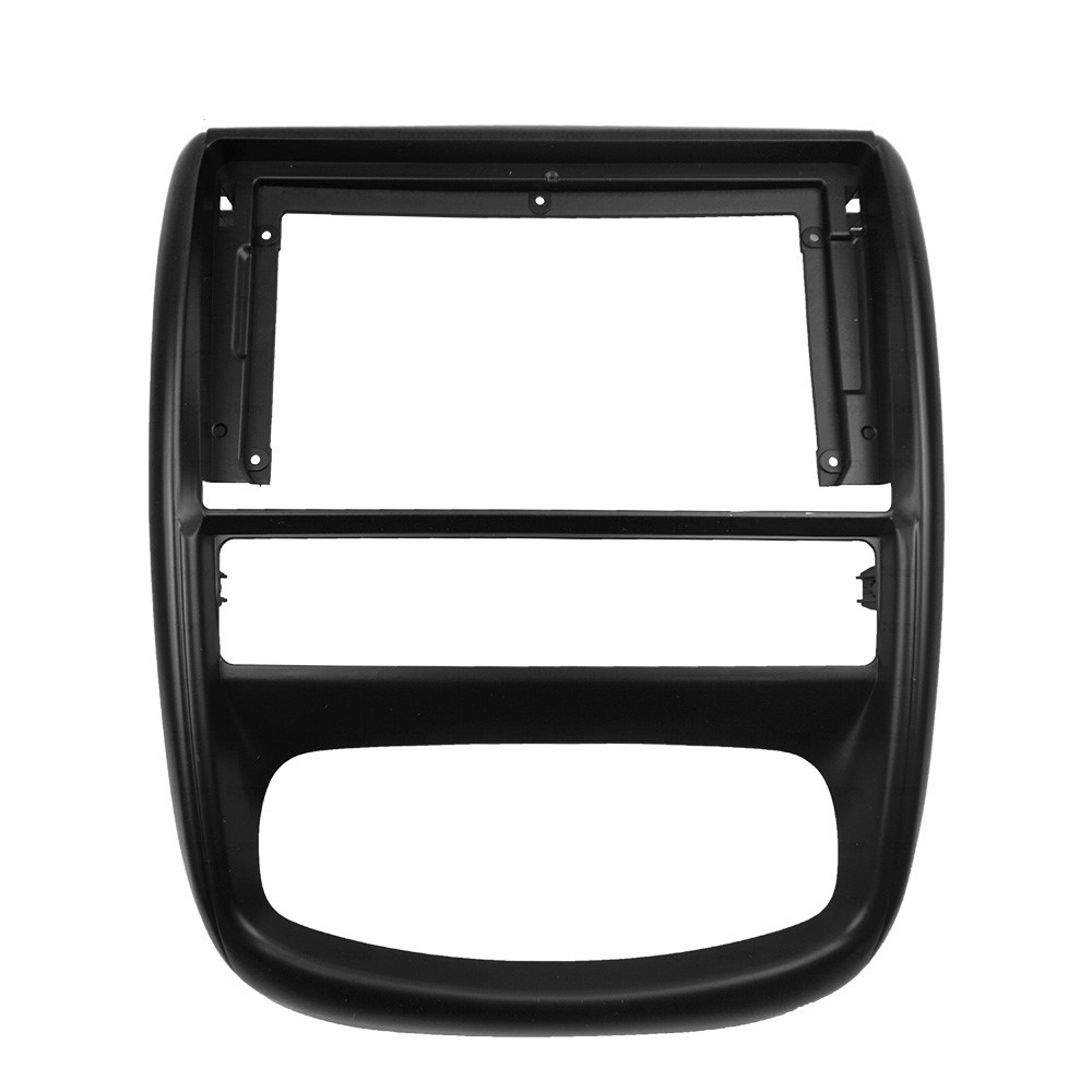 Cadre Façade Pour Renault Duster 2012-2018 – Compatible Autoradio 9/10,1 Pouces – Design Discret, Hauteur 7 Cm – Plastique ABS Durable - 2