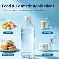 Solución de Sorbitol al 70% de Alta Calidad, Jarabe de Sorbitol Líquido, Humectante y Edulcorante para Alimentos, Confitería, Cosméticos y Cuidado Bucal