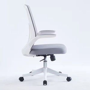 Sedia da Ufficio Direzionale Girevole <span class=keywords><strong>Ergonomica</strong></span> con Supporto Lombare, Design Moderno, in Tessuto e Rete, per <span class=keywords><strong>Scrivania</strong></span> Computer - Product Image 5
