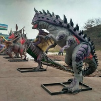 Parc de thème de Dragon et de dinosaure 33 cm, grande taille, personnalisé, figurine de grande taille