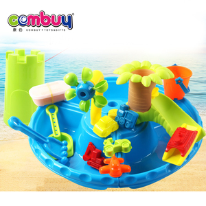 12PCS COMBUY CB883290 Juguete de <span class=keywords><strong>playa</strong></span> <span class=keywords><strong>para</strong></span> exteriores, <span class=keywords><strong>mesa</strong></span> <span class=keywords><strong>pequeña</strong></span> de plástico <span class=keywords><strong>para</strong></span> jugar con arena y agua, 37x11x45cm - Product Image 4