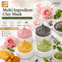 Masque de boue naturelle de la Mer Morte pour un nettoyage en profondeur des pores, élimination des points noirs, contrôle du sébum, hydratation, soin visage et corps.
