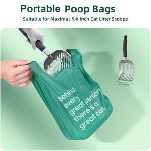 Sacs à déjections canines compostables et écologiques, durables et portables, en HDPE et EPI, pour chiens, chats, oiseaux et plus - Vente en gros - Product Image 5