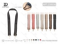 Cinghia per borsa in tessuto con fibbia in gomma dorata per borse - Product Image 3