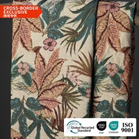 Tela Jacquard para Cortinas al por Mayor, Impresión Personalizada, Textil para Cortinas, MOQ Bajo