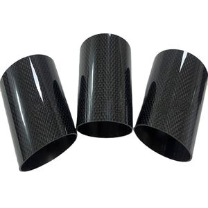 3k कार्बन फाइबर पाइप हल्के उच्च शक्ति अनुकूलित व्यास लंबाई कार्बन फाइबर ट्यूबिंग - Product Image 3