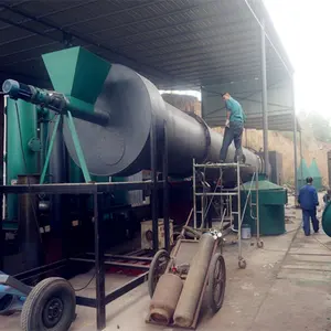 Horno de carbonización de carbón vegetal, serrín de madera de alta calidad