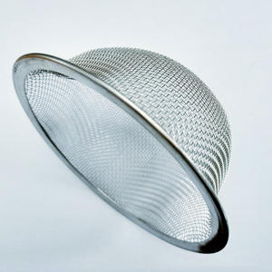 耐腐食性20mm 304 316ステンレス鋼シシャフカストレーナーボウルふるい食品グレード - Product Image 4